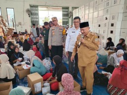 Kapolres Situbondo Cek Lokasi Gudang Logistik KPU