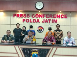 Polda Jatim Tangkap Calo Penerima Pegawai Kemenkuham