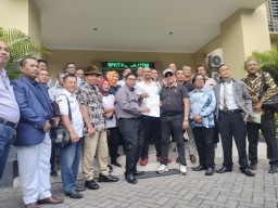 Tiga Advokat PPJT Jatim Lapor Polda Jatim Terkait Adanya Dugaan Ancaman Di Bunuh