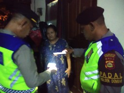 Ciptakan Harkamtibmas Kondusif Jelang Pencoblosan Polsek Denbar Bersama Tiga Pilar Perkuat Tibduktang