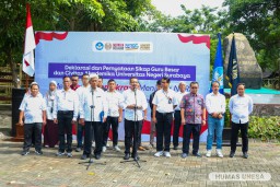 Gubes, Sivitas Akademika dan Alumni UNESA Serukan Mengawal Demokrasi, Menjaga NKRI
