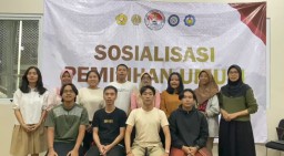 KPU Dan Mahasiswa AMN Deklarasi Pemilu Tahun 2024 Yang Damai Dan Sejuk