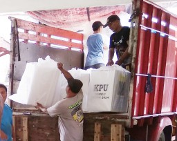 Kotak Suara Tiba, Forkopimka Wonoayu, Sidoarjo Siap Kerja Keras