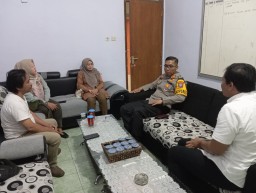 KAPOLRES SITUBONDO KOORDINASI PIHAK BAWASLU DAN KPU TERKAIT PERSIAPAN TAHAPAN REKAPITULASI PPK