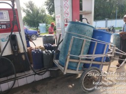 Pengangsu BBM Bersubsidi Berjenis Solar Semakin Merajalela Di Wilayah Tuban