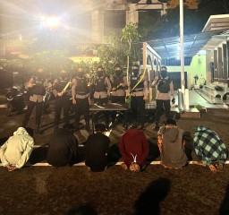 Polres Pelabuhan Tanjung Perak Berhasil Gagalkan Tawuran 2 Kelompok Genk