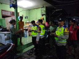 Perkuat Harkamtibmas Dimasa Tahapan RPT Pemilu 2024 Polsek Denbar Giatkan Tibduktang