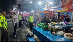 Pasca Pemilu: Polsek Dentim Intensifkan Pelaksanaan Blue Light Patrol, Cegah Potensi Konflik