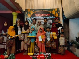 Tasyakuran Media Portal Nusantara dan Santunan Anak Yatim