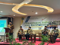 Persiapan Penyusunan Kloter, Kemenag Jatim Selenggarakan Qur'ah Urutan Daerah