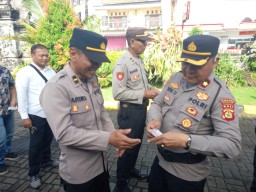 Lakukan Pengawasan Personil Polsek Mengwi Laksanakan Gaktibplin