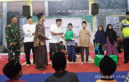 Pemdes Grabagan Berikan Santunan Kepada Anak Yatim Piatu