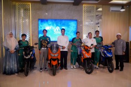 Perumda Delta Tirta mendukung atlet berprestasi Sidoarjo dg memberi bonus berupa CSR
