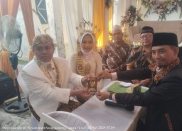 Wakil Pimpinan Redaksi Media Metrosurya Akhiri Masa Lajang Menuju Ke Pelaminan
