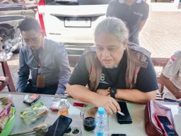 Ketua Maki Jatim Hadiri Persidangan Koperasi Primer UPN Di Pengadilan Tipikor