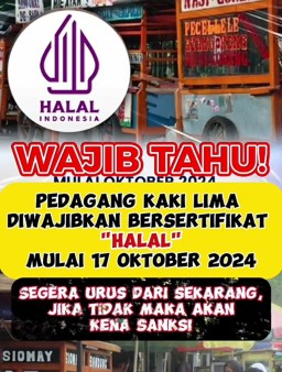 BPJPH Pastikan Wajib Halal Oktober 2024