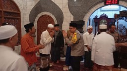 Jumat Curhat: Kapolsek Dentim Terima Curhatan Warga, Usai Perkenalan Diri Sebagai Pejabat Baru