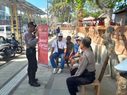 Keluhkan Kemacetan Jalan Pantai Kuta Akibat Parkir Liar Curhatan Warga Dalam Jum"at Curhat