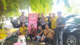 Cuti Lebaran Polsek Kuta Jalin Komunikasi Dengan Warga Dalam Jum"at Curhat
