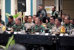 Pangdam IX/Udayana Hadiri Rapat Koordinasi World Water Forum ke 10 Tahun 2024 Di Nusa Dua Bali
