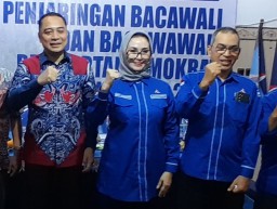 Pasangan Eri Cahyadi Dapat Dukungan Dari Demokrat Surabaya Maju Walikota Kembali