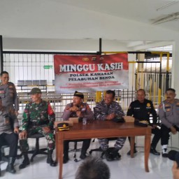 Polresta Denpasar Dan Polsek Benoa Gelar Minggu Kasih Bersama Inkait Dan Komunitas Benoa.