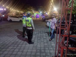 Optimalkan Blue Light Patrol Polsek Denbar Wujudkan Keamanan Wilayah Selama KTT WWF