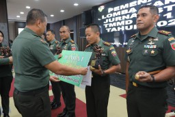 Kodim 1623/Karangasem Juara TMMD ke - 119 TA. 2024