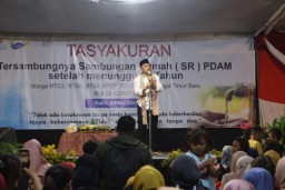 SETELAH 25 TAHUN, KINI RATUSAN WARGA KEPUTIH TEGAL BARU SURABAYA NIKMATI LAYANAN AIR BERSIH LEWAT PR