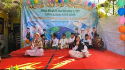 Pentas Seni Pelepasan Siswa Kelas 6 dan Tasyakuran di SDN Kaliasin Surabaya Momen Kenangan