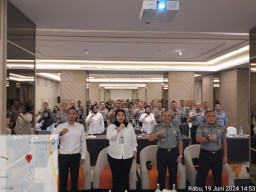 Kalapas Ikuti Penguatan Kapasitas Penanganan Penyakit Menular di Lapas Sidoarjo