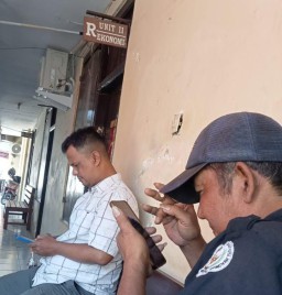 Wartawan BN Korban Intimidasi Oknum Pengurus Koperasi KPBS Grosir Setono Pekalongan Diperiksa Polisi