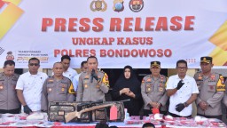 Polres Bondowoso ungkap kasus selama ops sikat semeru 2024