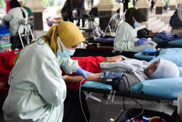 Senam Bersama ASN Sidoarjo Kembali Aktif Ditambah Pemeriksaan Kesehatan Gratis
