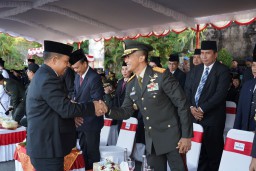 Pangdam Bersama Forkopimda dan Kodam Udayana Gelar Upacara Hari Lahir Pancasila