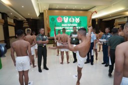 Catar Akademi TNI Asal Bali dan NTB Jalani Tes Terakhir di Daerah