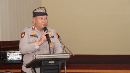 Kegiatan Jumat Curhat di Desa Adat Pemogan, Bahas Masalah Keamanan Lingkungan