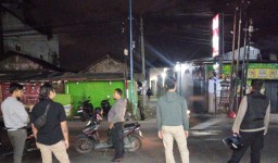 Kapolsek Denbar Pimpin Patroli Malam Minggu Antisipasi Kejahatan Jalanan Dan Balap Liar