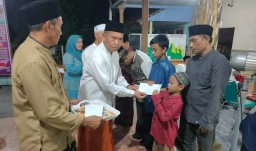 Sambut Tahun Baru Islam Pemdes Lambangan Santuni Anak Yatim-piatu