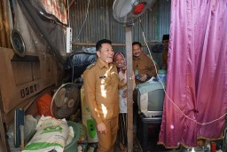 Indayanti Bersyukur, Dikunjungi Plt Bupati Subandi dan Rumahnya Direnovasi