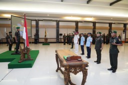 Sertijab dan Tradisi Korps Pejabat Kodam Dipimpin Pangdam IX/Udayana