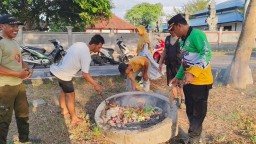 Wujud Kepedulian Lingkungan, Kapolsek Gilimanuk Berkolaborasi dengan Masyarakat dan Instansi Terkait.