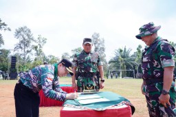 TMMD Ke-121 Pekon Fajar Mulia Resmi Ditutup
