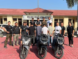 Komplotan Pencuri Sepeda Motor Ditangkap Polisi