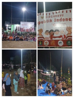 Pekon Pamenang Kec Pagelaran Memeriahkan HUT RI Ke-79 Dengan Mengadakan Lomba