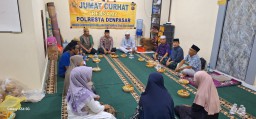Polresta Denpasar Safari Kamtibmas di Mushola Banjar Merta Sari,Ajak Masyarakat Jaga Keamanan Bersam