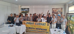 Polresta Denpasar Gelar Jumat Curhat di Peninsula Hotel, Tanjung Benoa