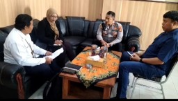 Kapolsek Kuta Selatan Berkoordinasi dengan PPK untuk Antisipasi Kerawanan Pilkada Serentak 2024