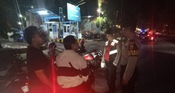 Blue Light Patrol Polsek Dentim: Keamanan Wilayah Prioritas Utama Jelang Pilkada 2024
