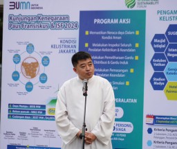 PLN Gelar Apel Siaga Pastikan Pasokan Listrik Andal Selama Kunjungan Paus Fransiskus
